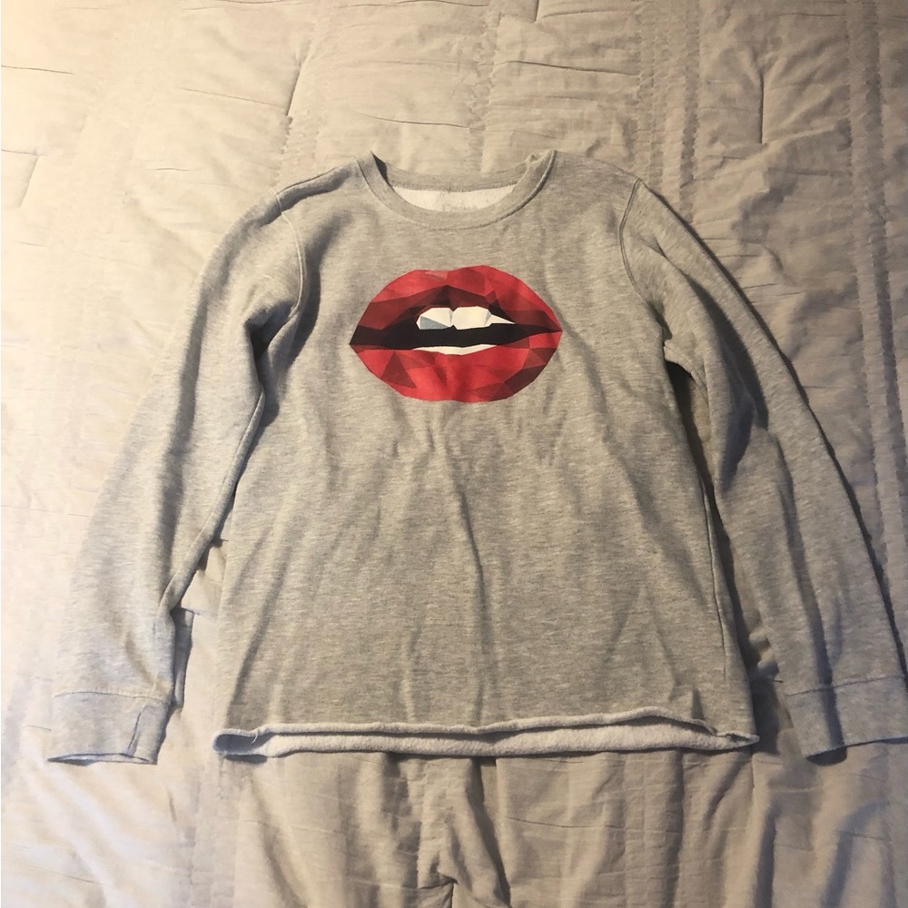 Crew neck sweatshirt